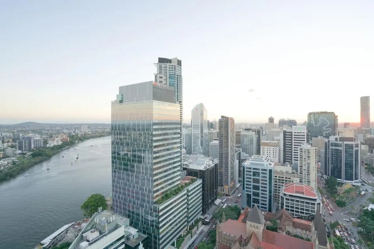 Stunning 1Bd Haven With Panoramic City Views Brisbane 0*,