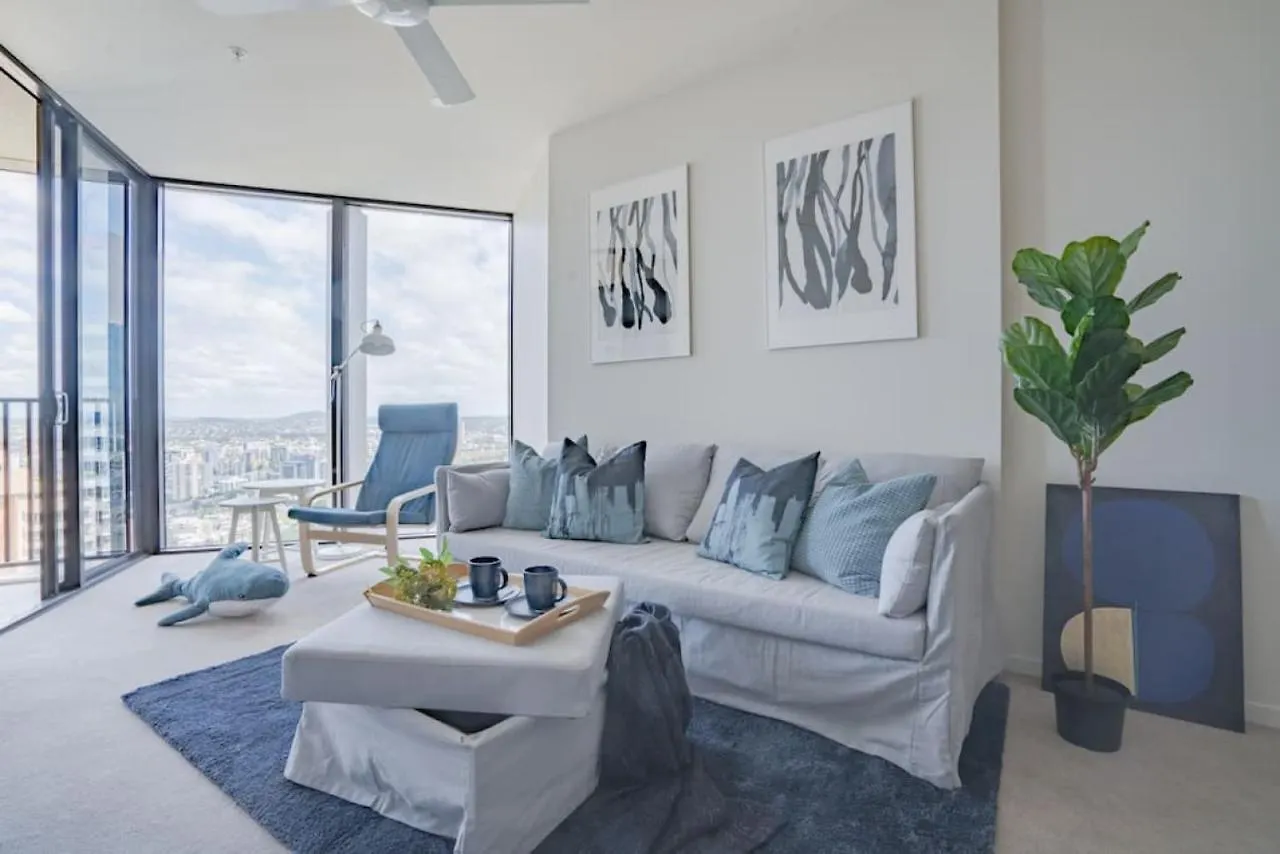 Stunning 1Bd Haven With Panoramic City Views Brisbane